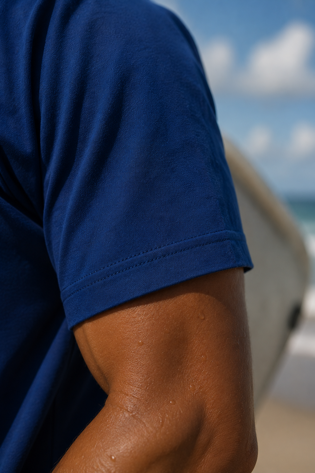 Classic Everyday Tee | Bamboo Cotton - Blue