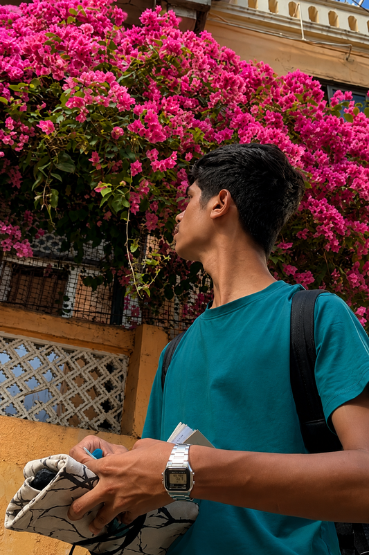 Classic Everyday Tee | Bamboo Cotton - Reflecting Pond