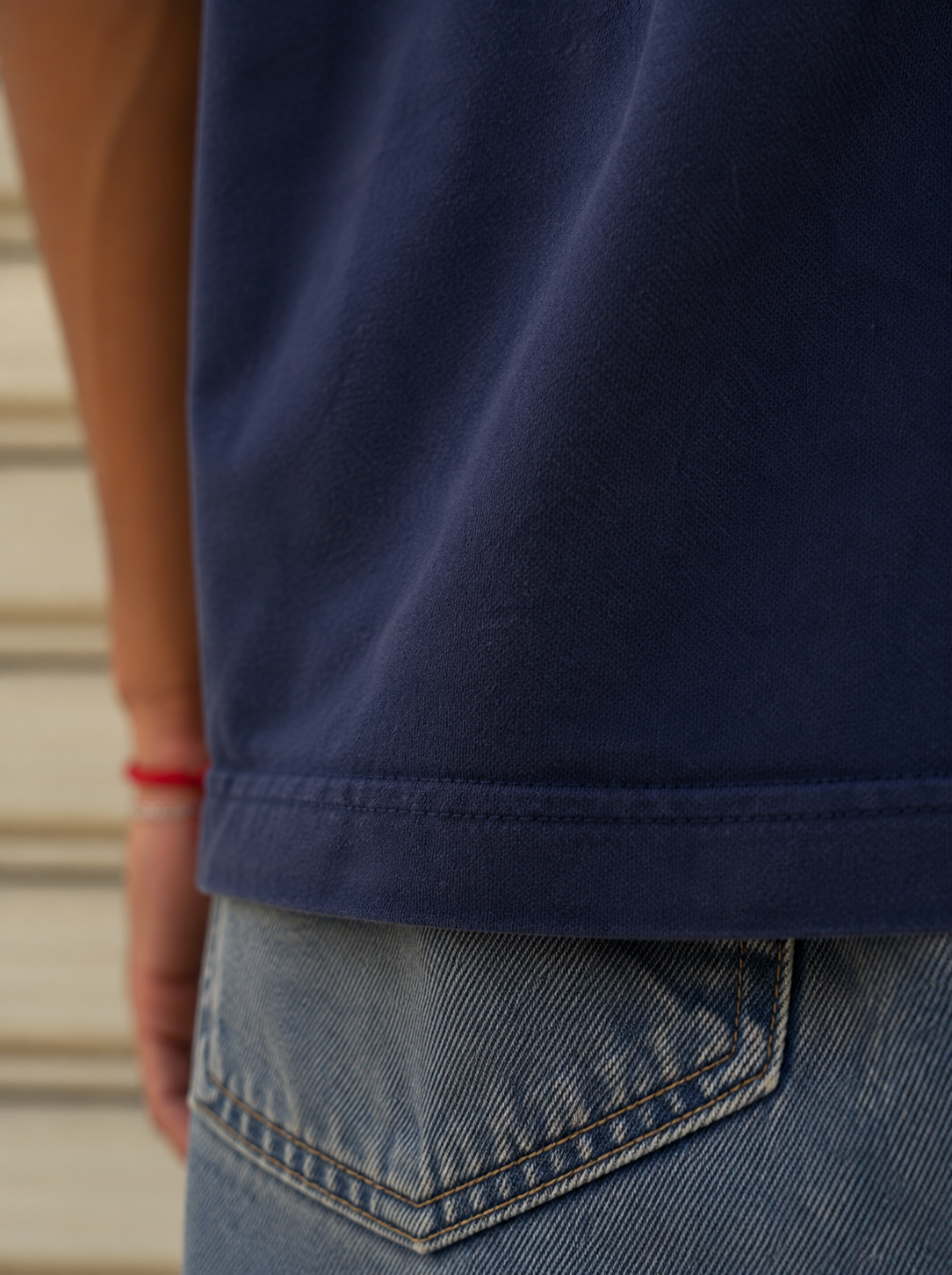 Relaxed Oversized Fit | Bamboo Cotton - Navy