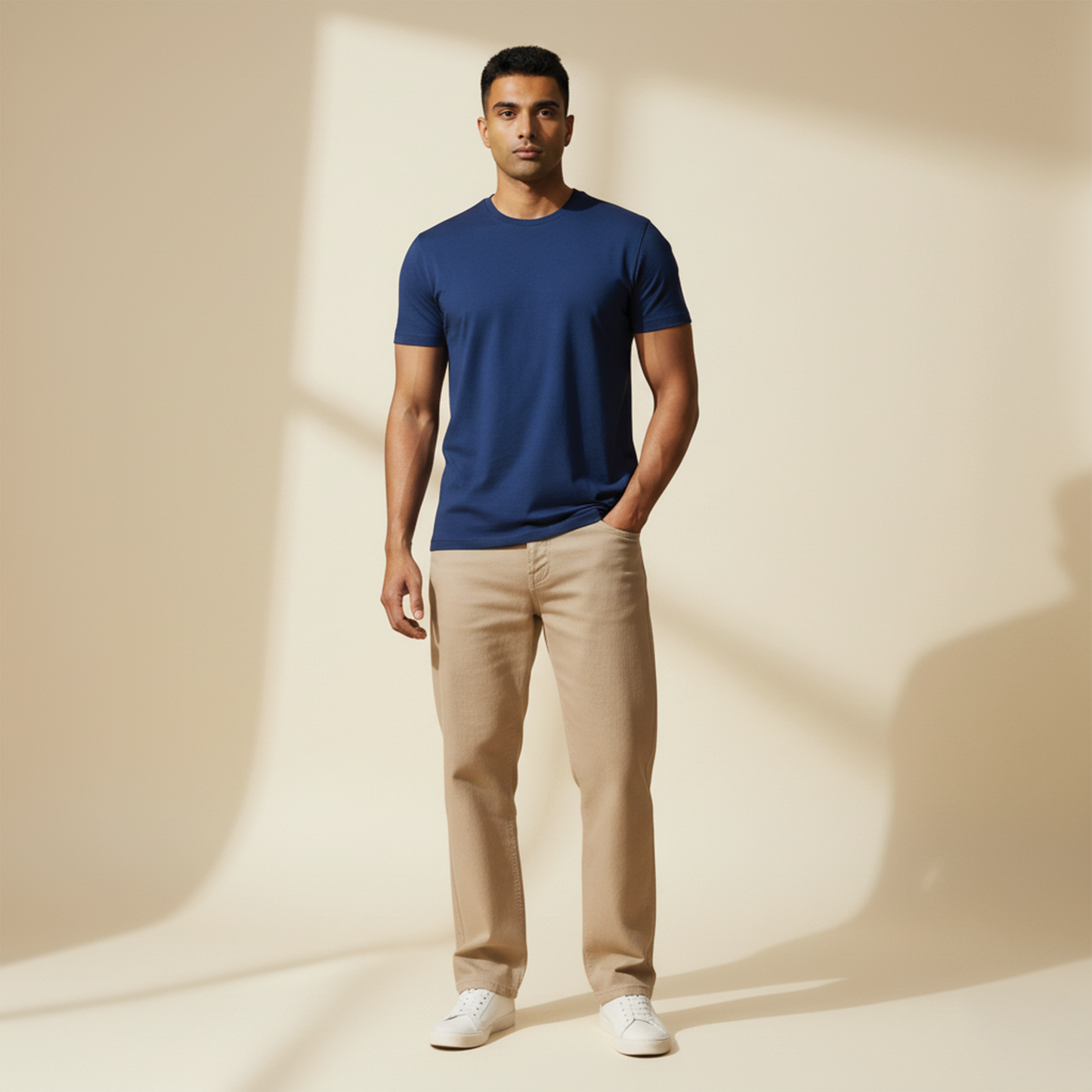 Classic Everyday Tee | Bamboo Cotton - Blue