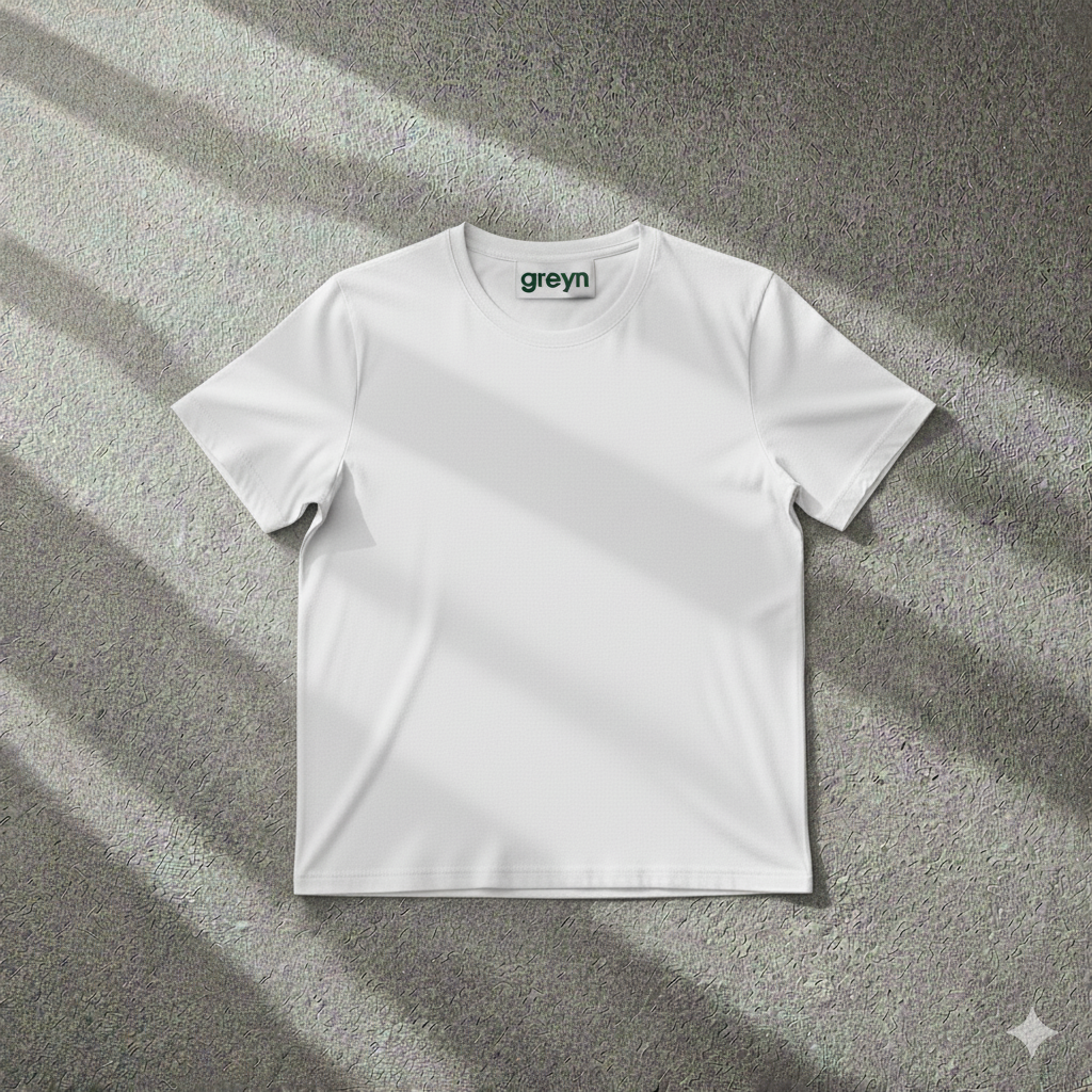 Classic Everyday Tee | Bamboo Cotton - White