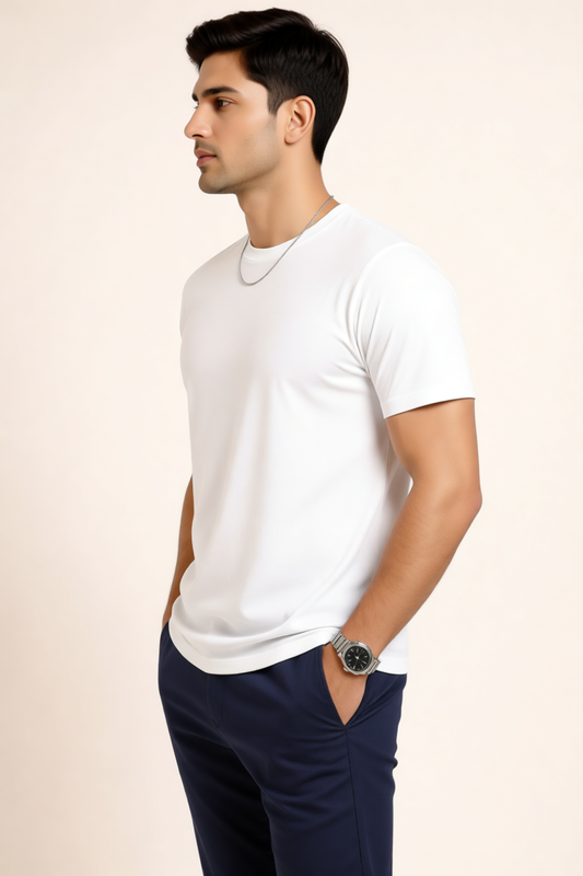 Classic Everyday Tee | Bamboo Cotton - White