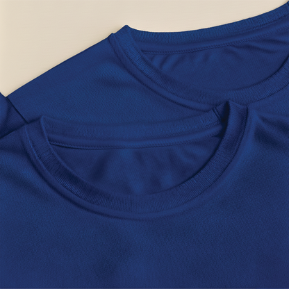 Classic Everyday Tee | Bamboo Cotton - Blue