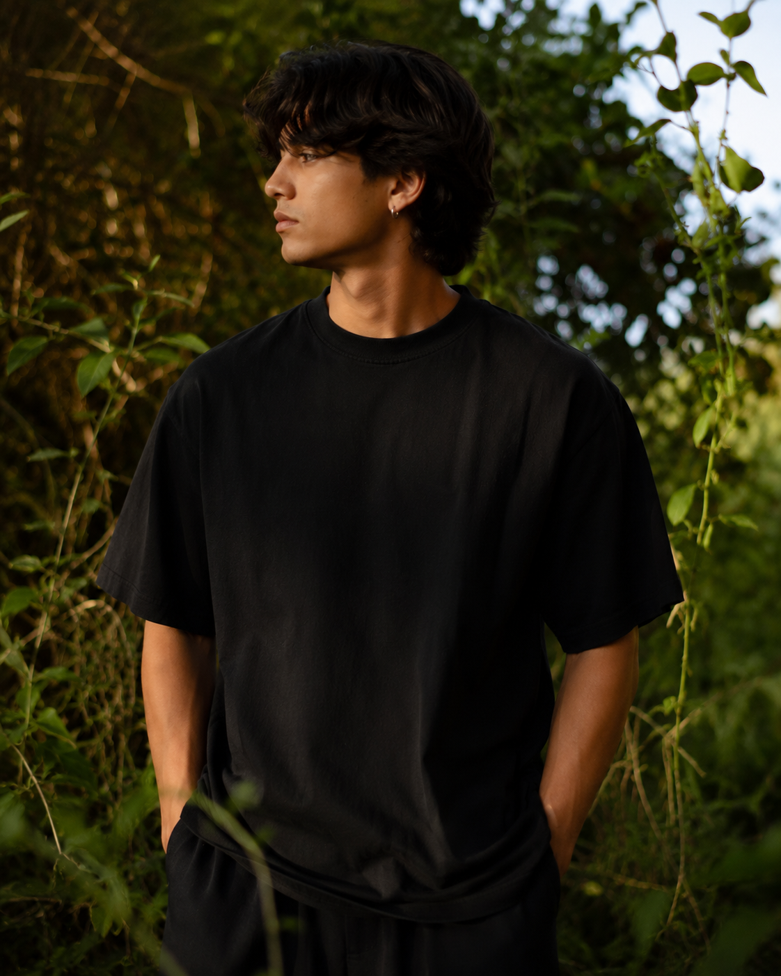 Relaxed Oversized Fit | Bamboo Cotton - Black