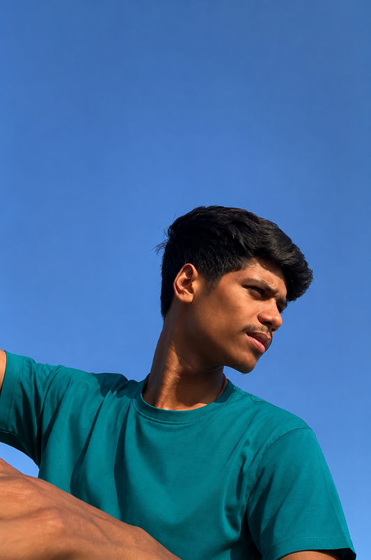 Classic Everyday Tee | Bamboo Cotton - Reflecting Pond