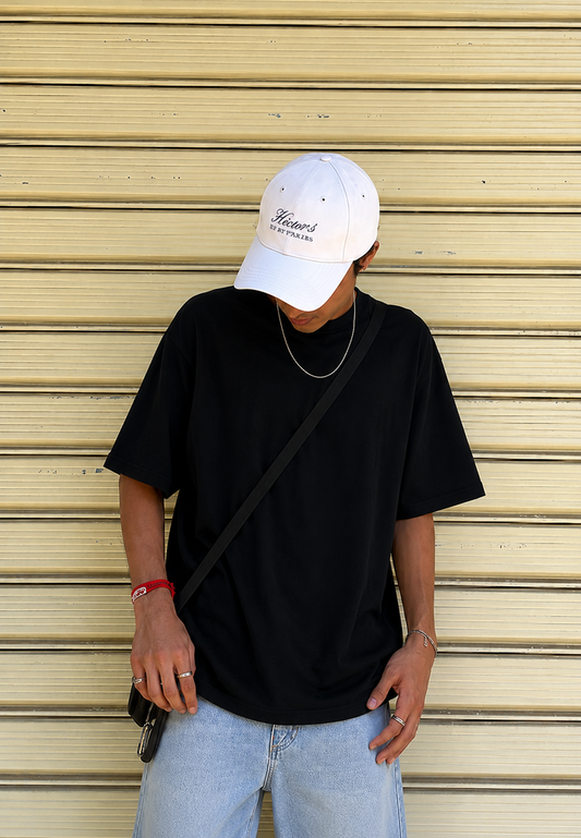 Relaxed Oversized Fit | Bamboo Cotton - Black