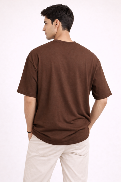 Relaxed Oversized Fit | Bamboo Cotton - Coffee