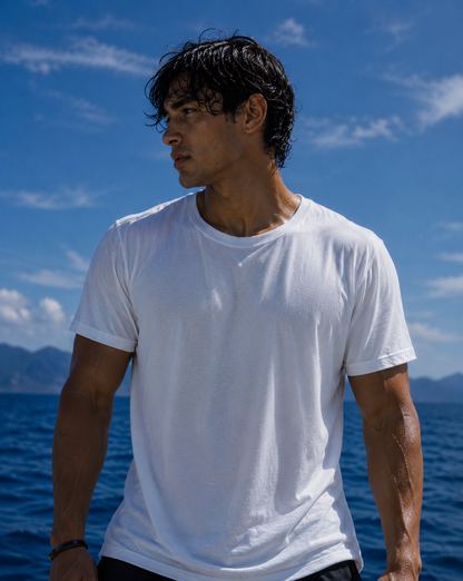 Classic Everyday Tee | Bamboo Cotton - White