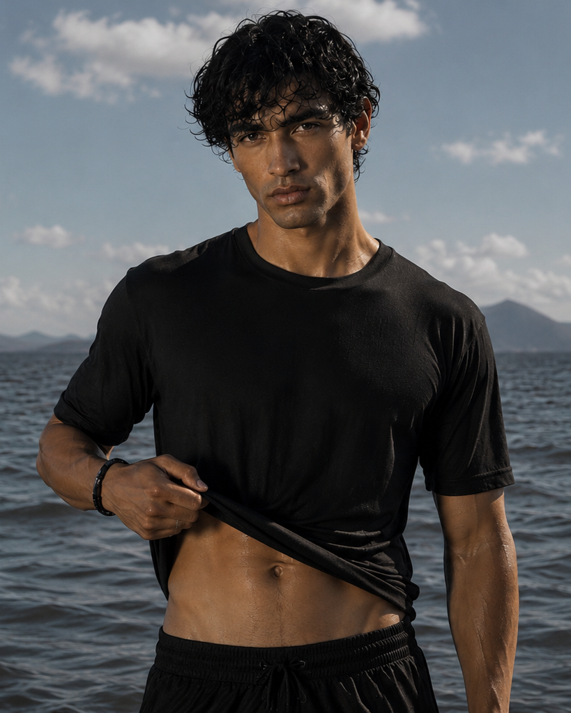 Classic Everyday Tee | Bamboo Cotton - Black