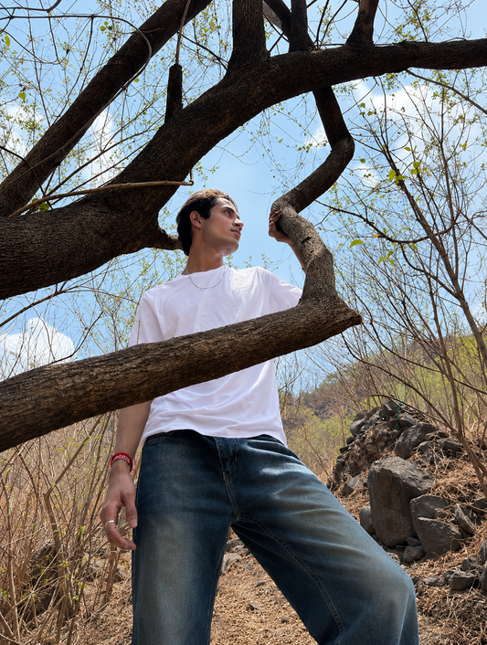 Classic Everyday Tee | Bamboo Cotton - White