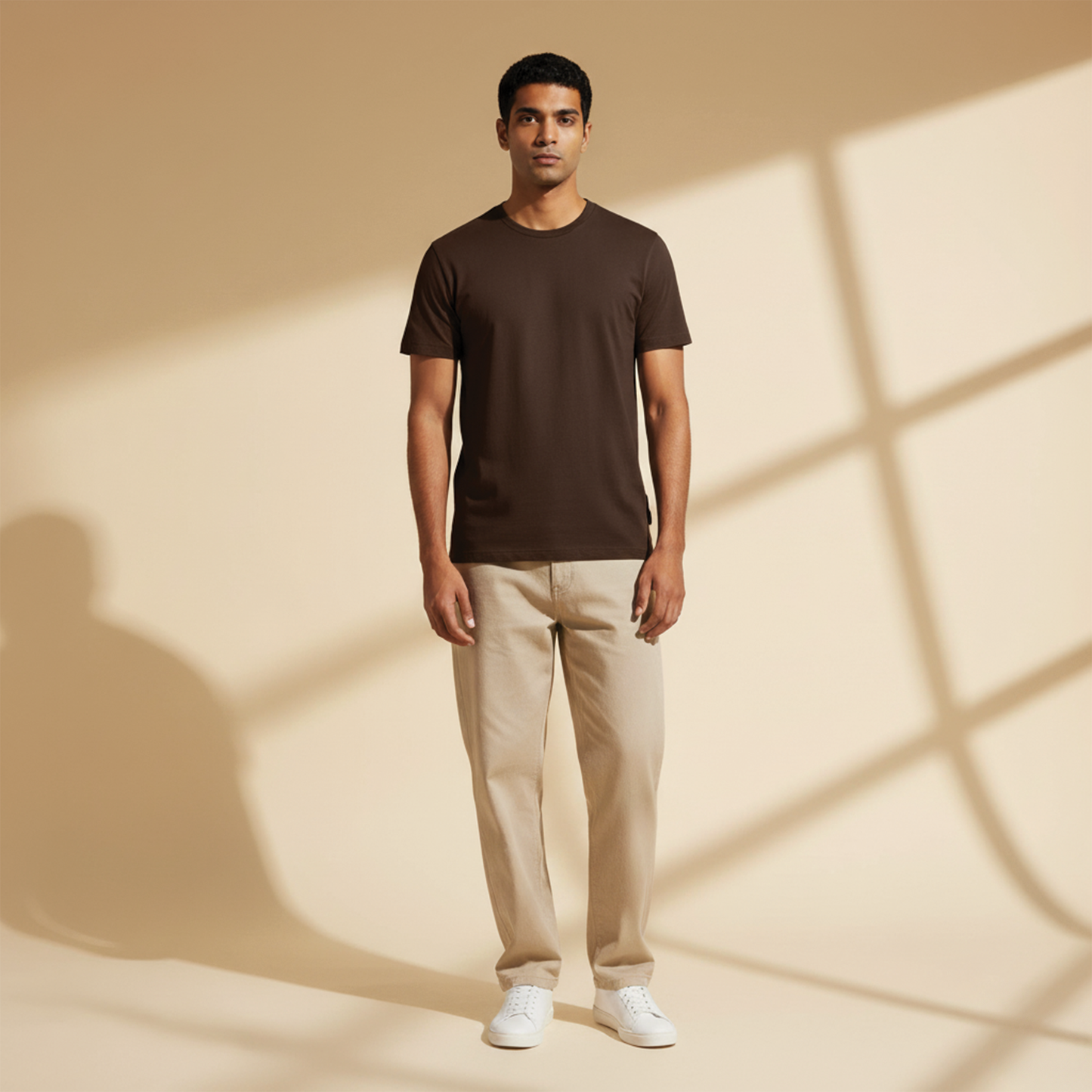 Classic Everyday Tee | Bamboo Cotton - Coffee