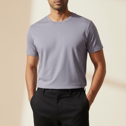 Classic Everyday Tee | Bamboo Cotton - Cosmic Sky