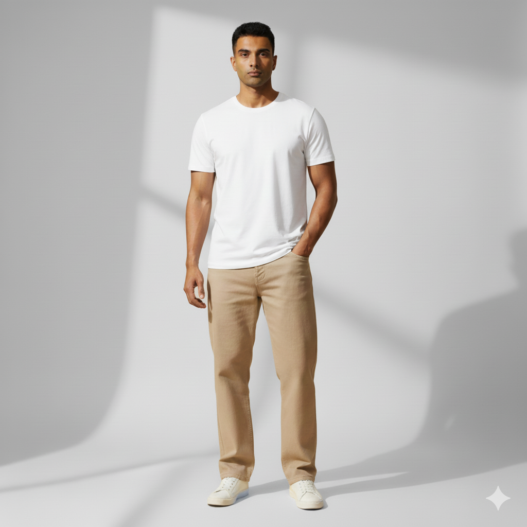 Classic Everyday Tee | Bamboo Cotton - White