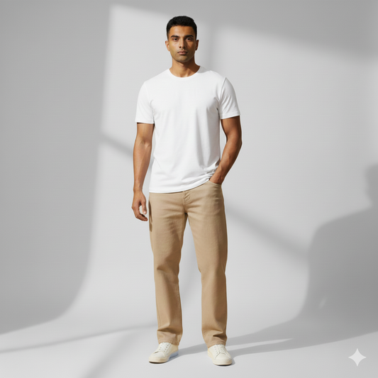 Classic Everyday Tee | Bamboo Cotton - White