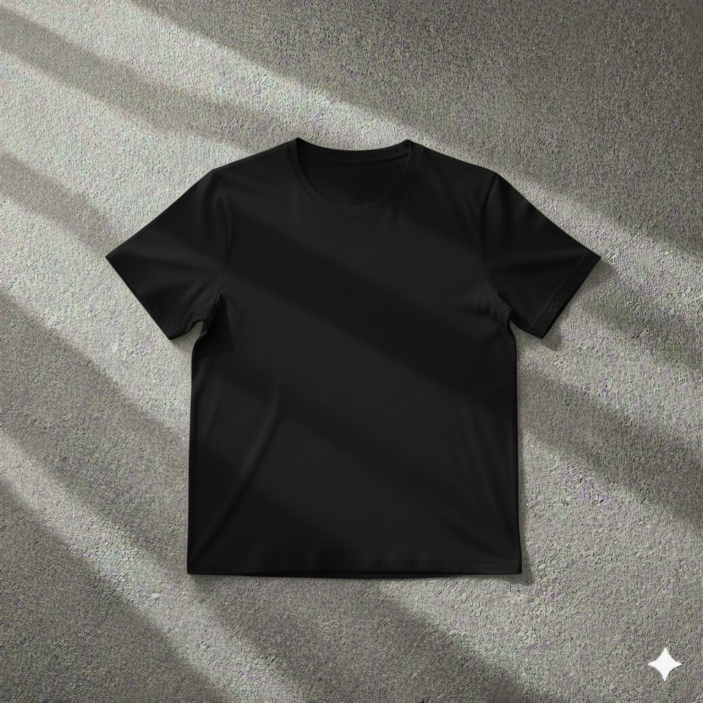 Classic Everyday Tee | Bamboo Cotton - Black