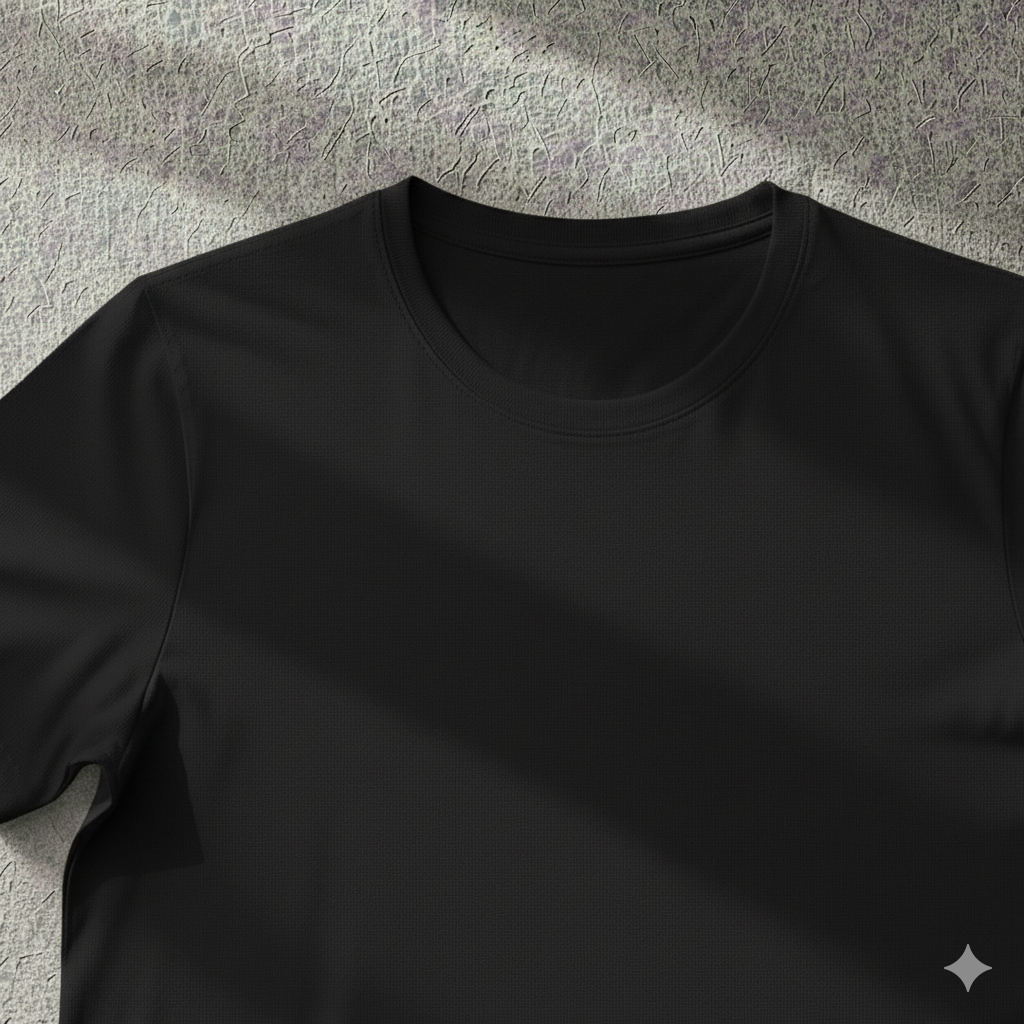 Classic Everyday Tee | Bamboo Cotton - Black