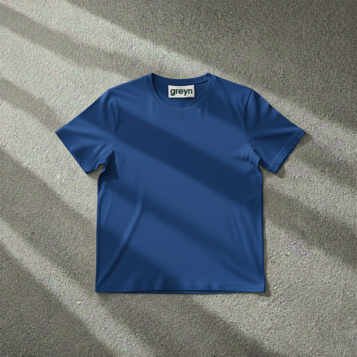 Classic Everyday Tee | Bamboo Cotton - Blue