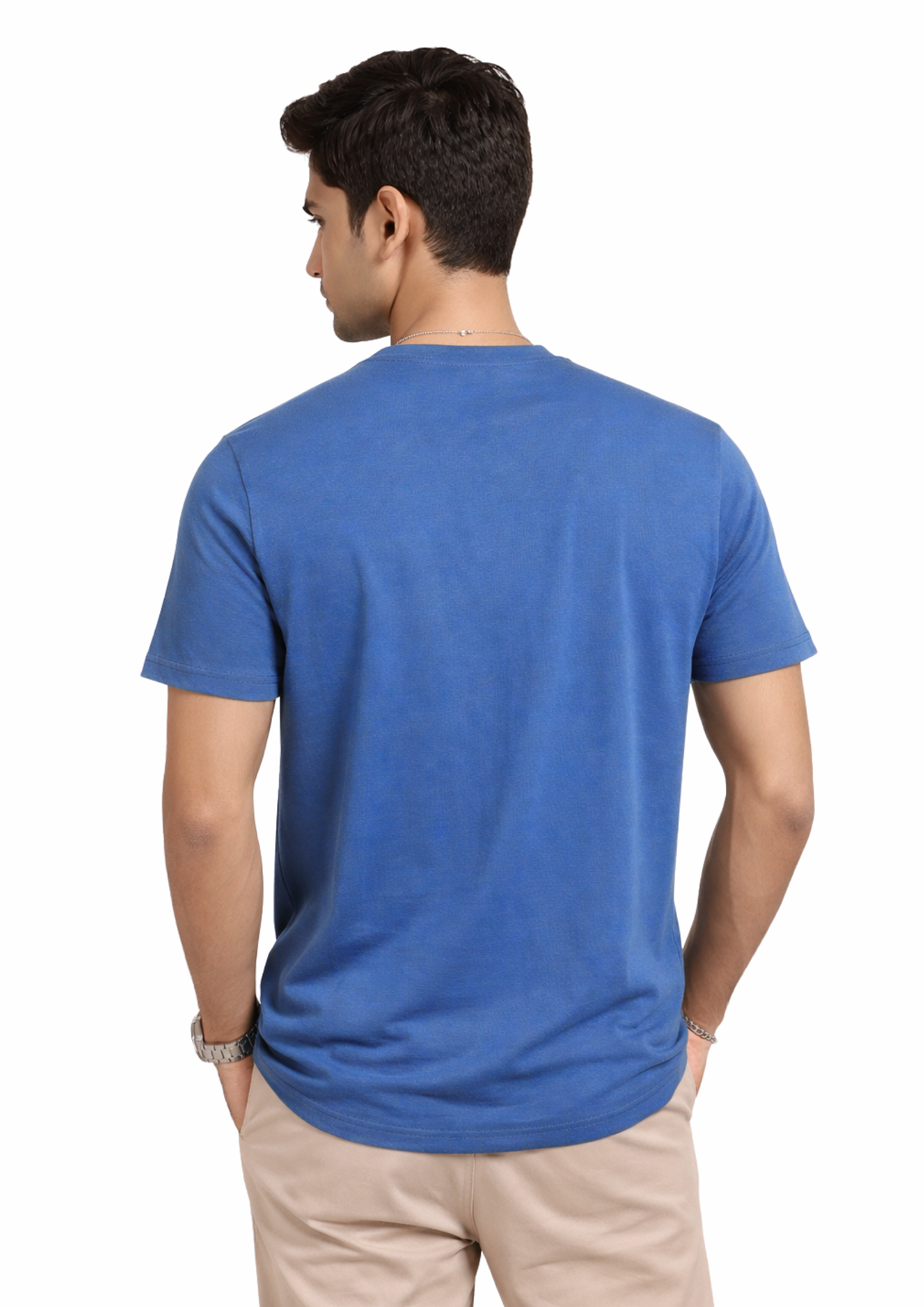 Classic Everyday Tee | Bamboo Cotton - Blue