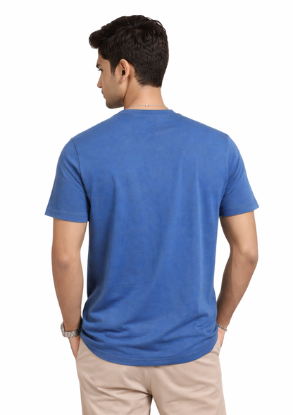 Classic Everyday Tee | Bamboo Cotton - Blue