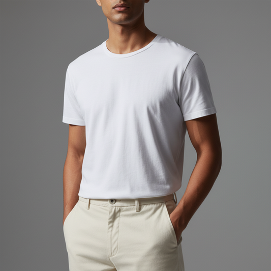 Classic Everyday Tee | Bamboo Cotton - White
