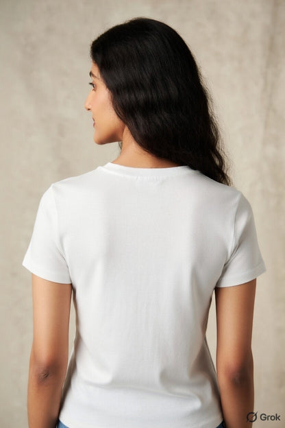 Classic Everyday Tee | Bamboo Cotton - White